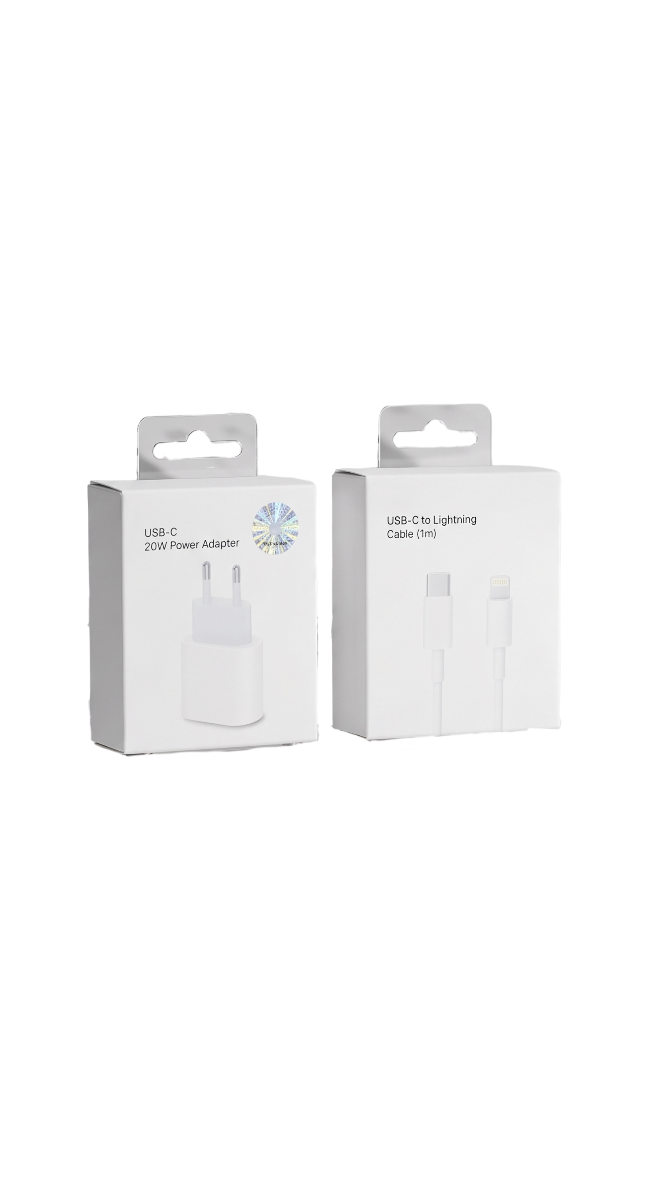 Combo Cargador USB-C 20W + Cable 1 Metro