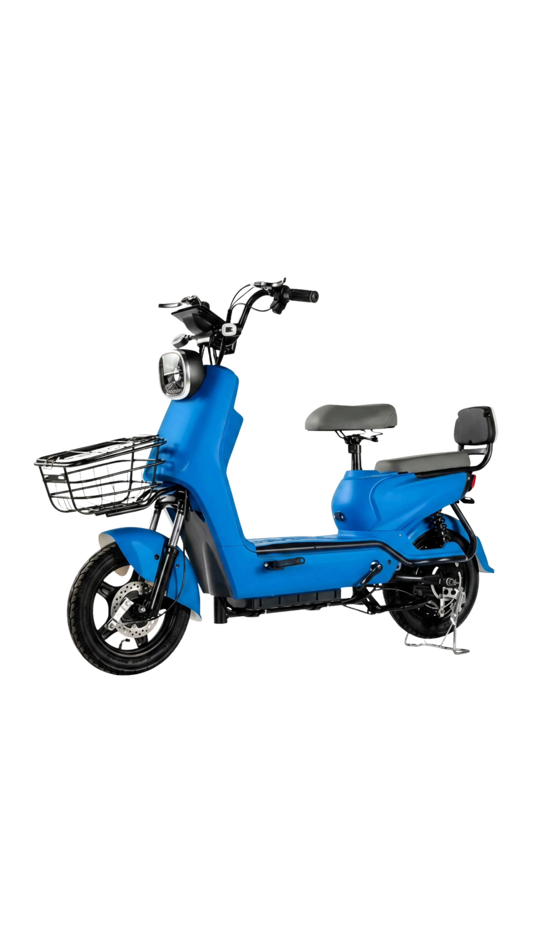 Moto Eléctrica 350W Aluminio — Azul
