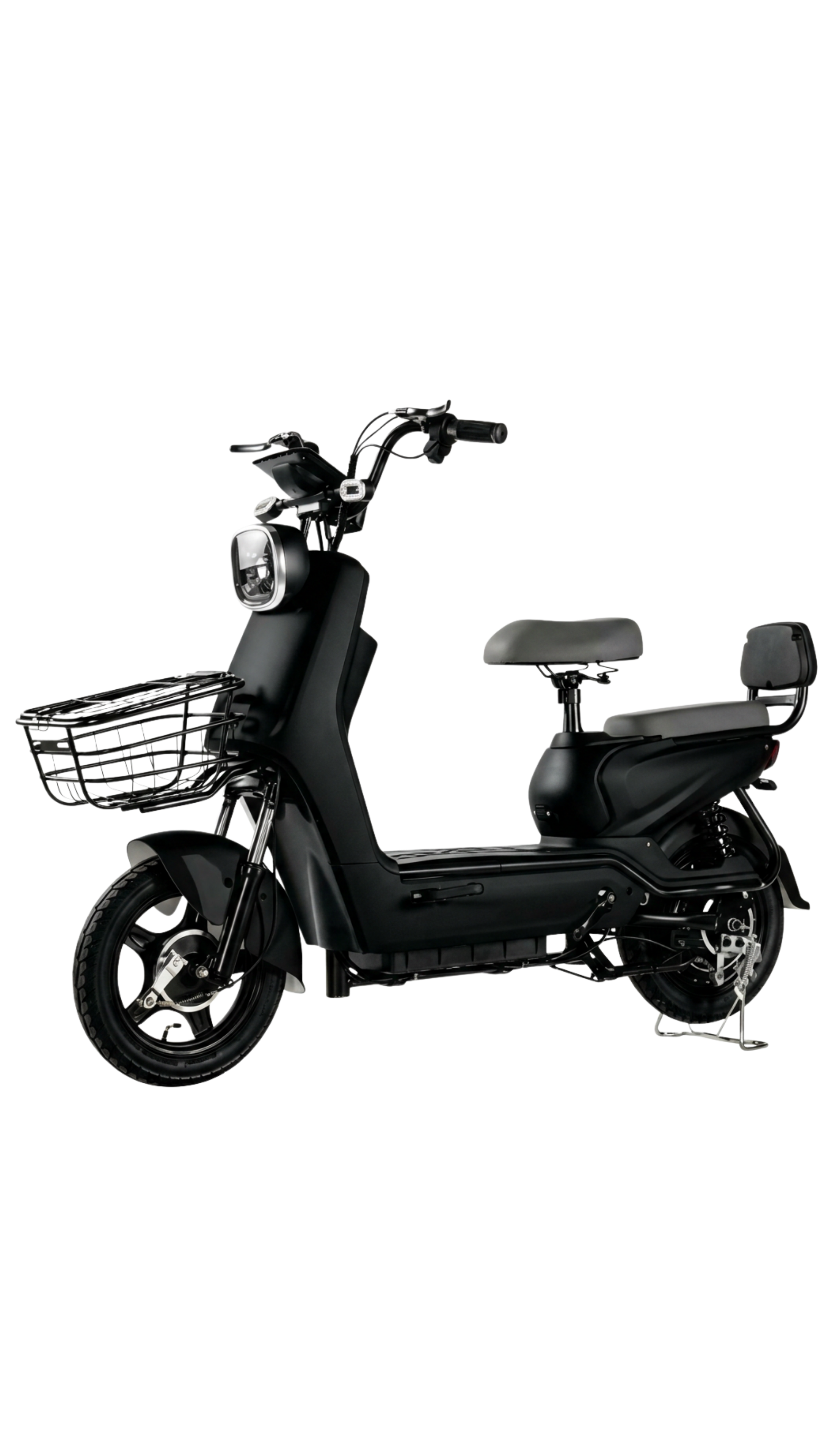 Moto Eléctrica 350W Aluminio — Negro